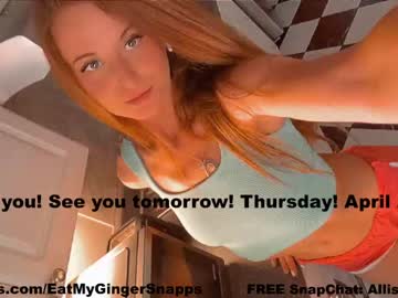 girl Huge Tit Cam with eatmygingersnapps